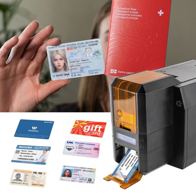 MS-CH22K Double-sided Thermal Sublimation ID Card Printer