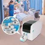 MS-CH401 Thermal Transfer Wristband Printer